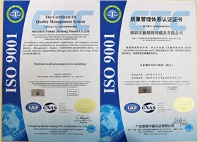 ISO 9001質(zhì)量管理體系認(rèn)證證書(shū)